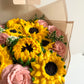 Sunflowers Standing Cupcake Bouquet