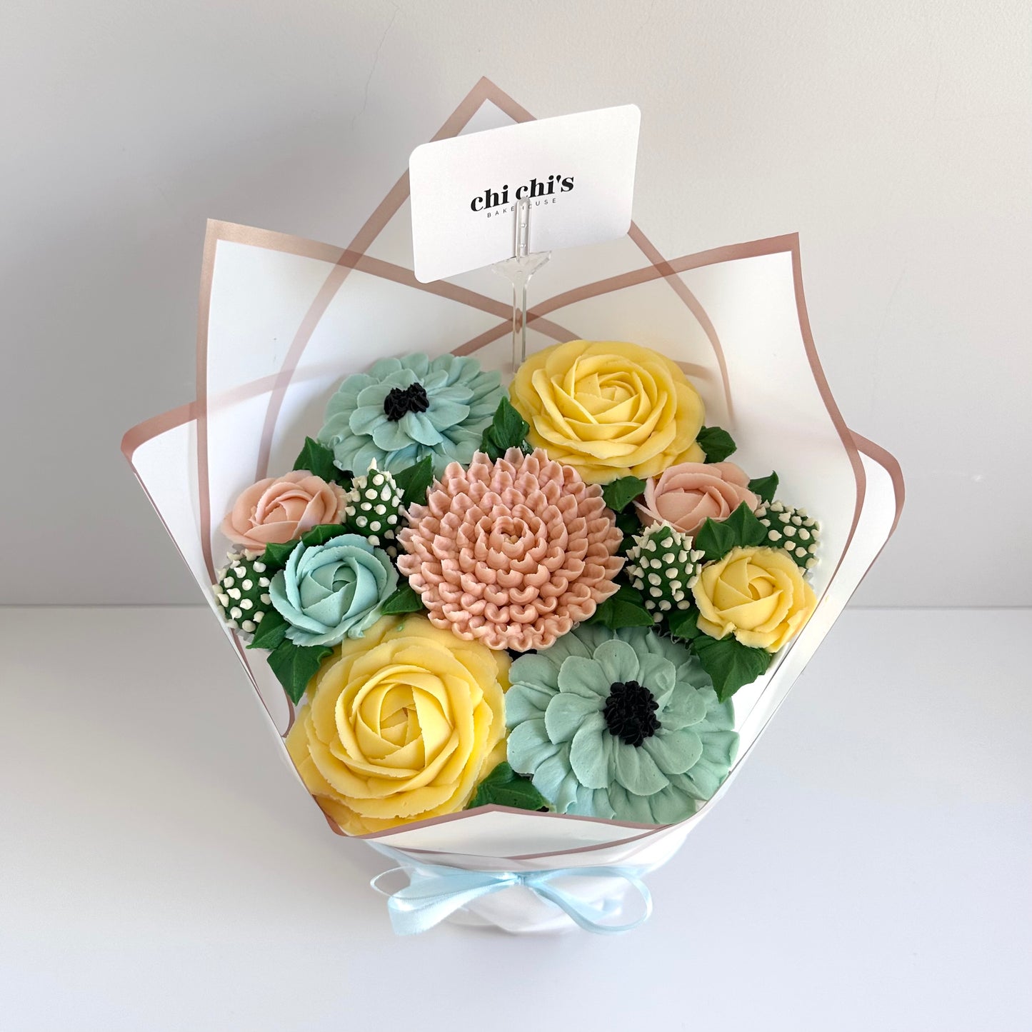 Blooming Standing Cupcake Bouquet
