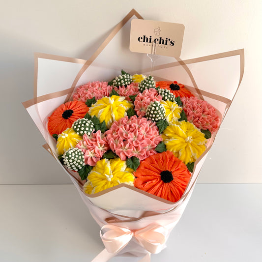 Tropical Standing Cupcake Bouquet