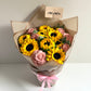 Sunflowers Standing Cupcake Bouquet