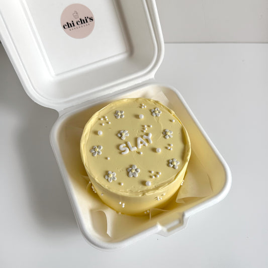 Delicate Daisy Bento Cake