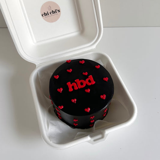 Mini Hearts Bento Cake