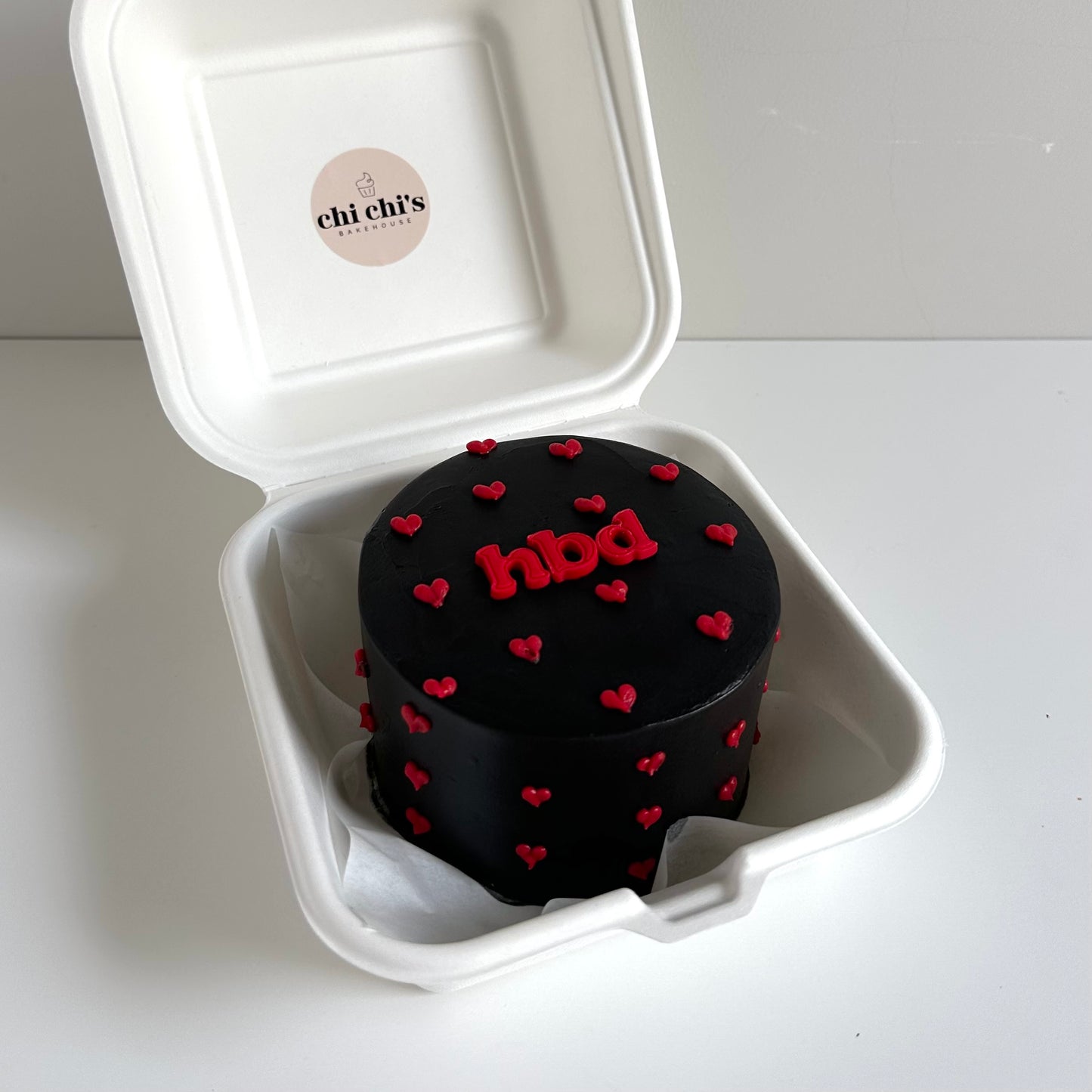 Mini Hearts Bento Cake