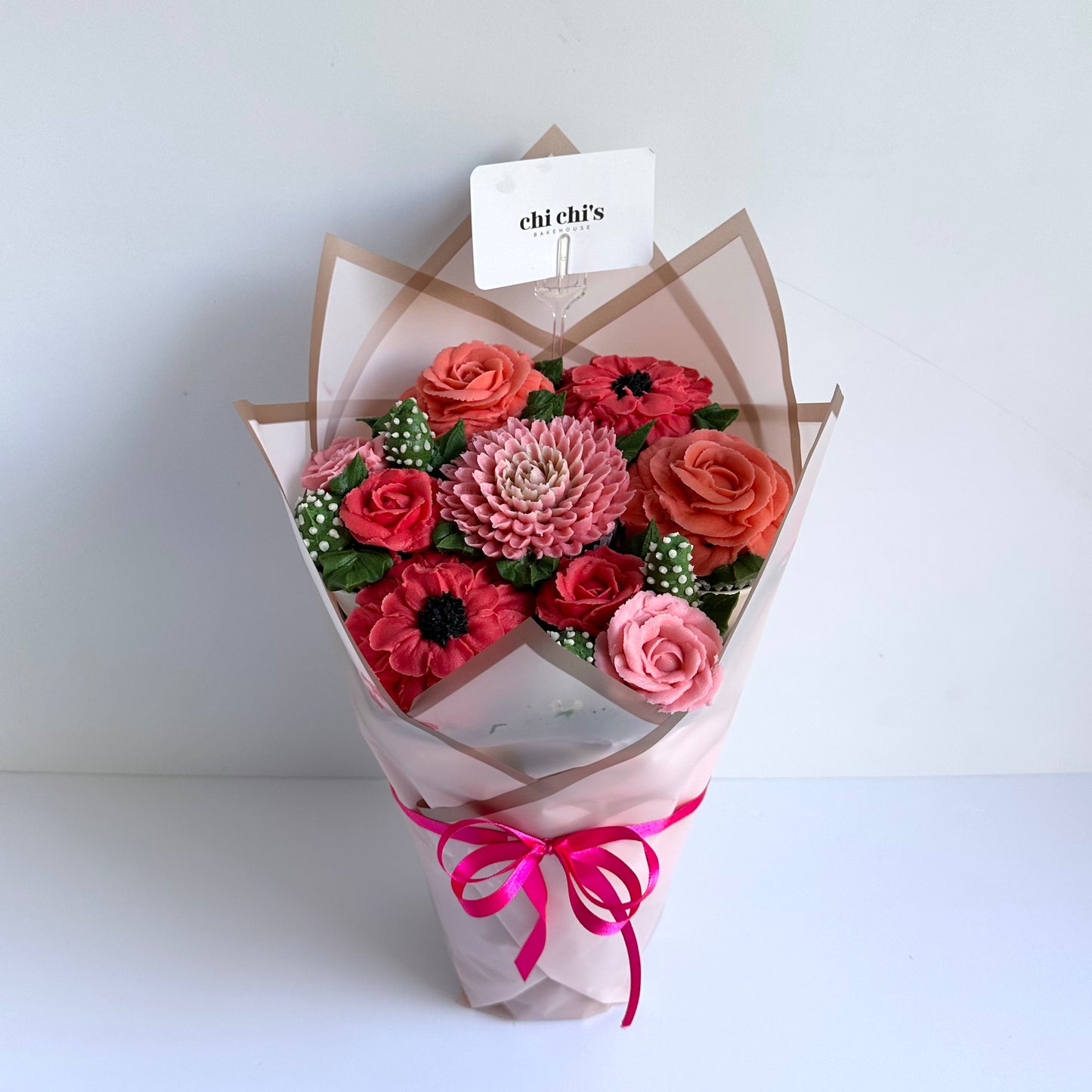 Blooming Standing Cupcake Bouquet