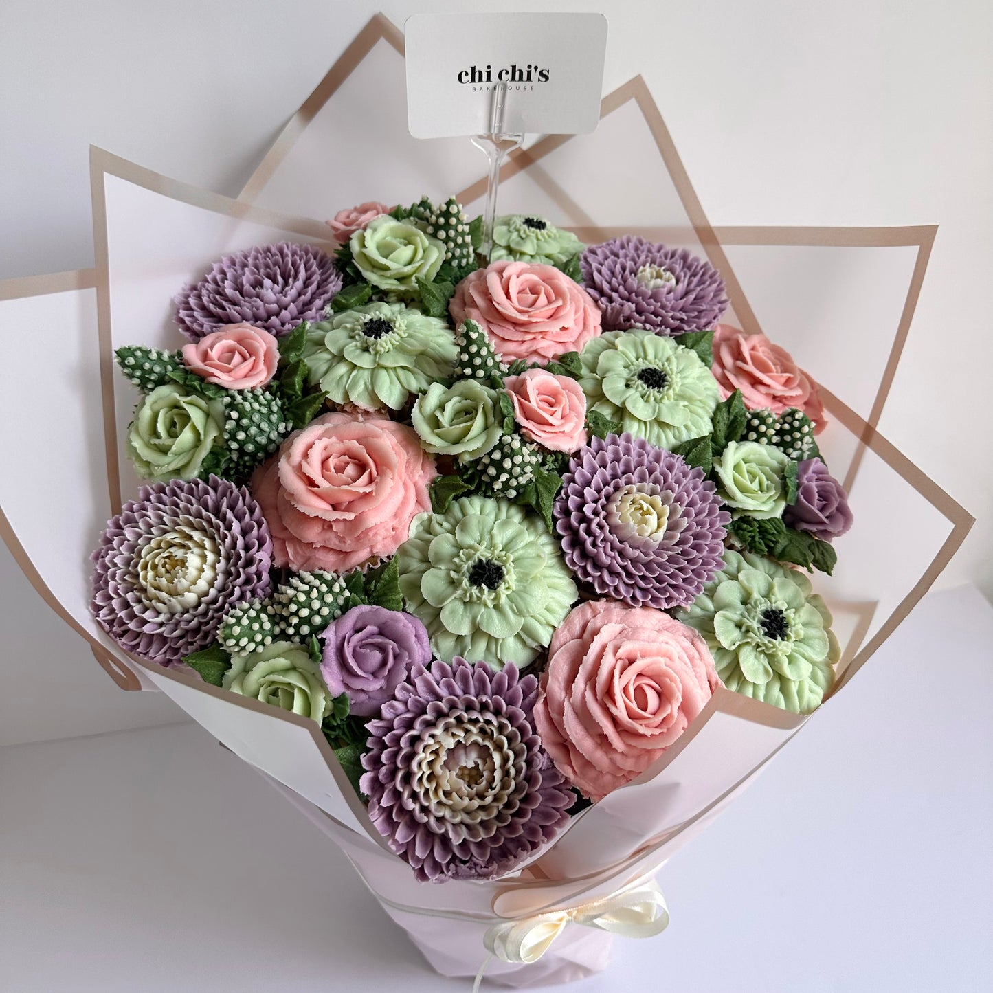 Blooming Standing Cupcake Bouquet